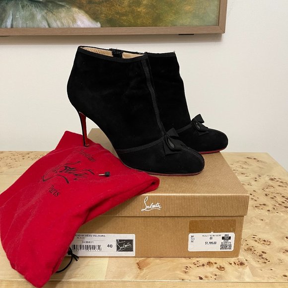 Christian Louboutin Black Boutie - Picture 4 of 8